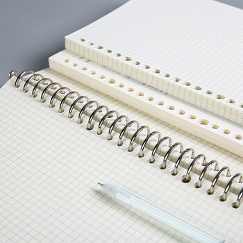 60 листа Loose Leaf Notebook Inner Paper Refill A5 A6 Biner Notepad Inner Page Journal Planner Сладък бележник за училищен офис