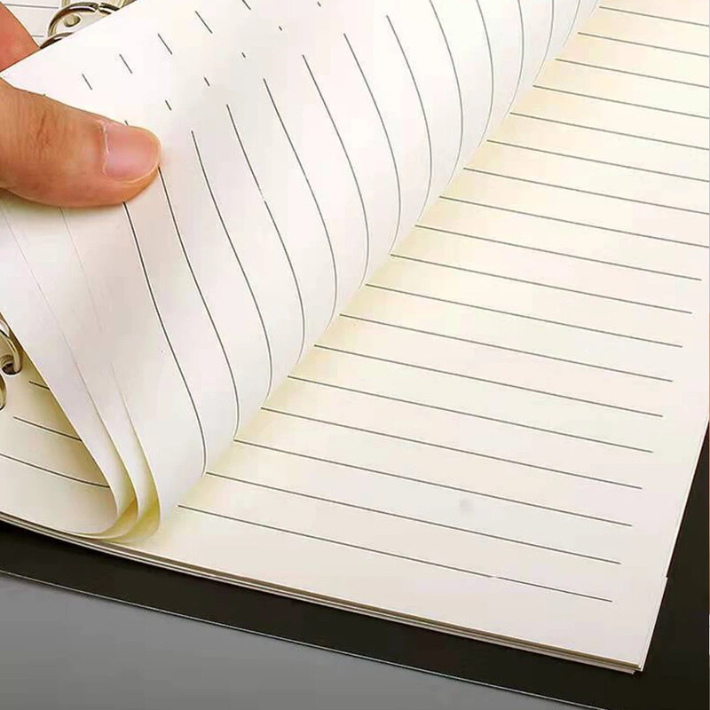 A5 A6 A7 Loose Leaf Notes Refill 60Sheets Spiral Binder Unutarnja stranica Tjedno Mjesečno Obaveze Linija Točka Mreža Unutar Papirnati pribor