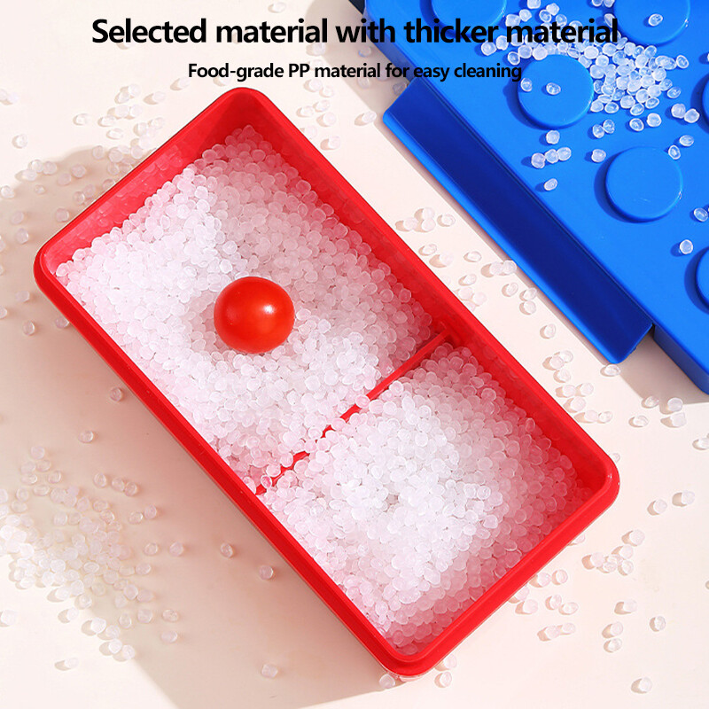 Blocuri de construcție distractive creative Cutie de prânz Picnic copii Cutie de salată Cutie de fructe