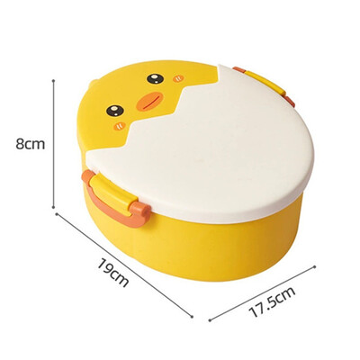 Cutie de prânz pentru copii, școală, cutie de gustări pentru copii, cutie de prânz, cutie bento, cu 3 compartimente, pentru microunde