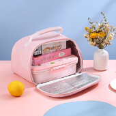 Laste isoleeritud söögikott Algkooli lastele termiline hommikusöök Bento Box veekindel piknikule puuviljad suupisted toidu hoiustamise käekott