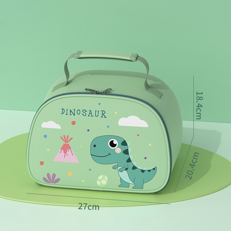 Laste isoleeritud söögikott Algkooli lastele termiline hommikusöök Bento Box veekindel piknikule puuviljad suupisted toidu hoiustamise käekott