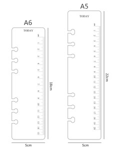 45 lehte A5 A6A7 lahtiste lehtedega märkmiku täitmine spiraalköitja sisemine leht Iga kuu igakuine tegevus Line punkt ruudustik paberist kirjatarvete sees