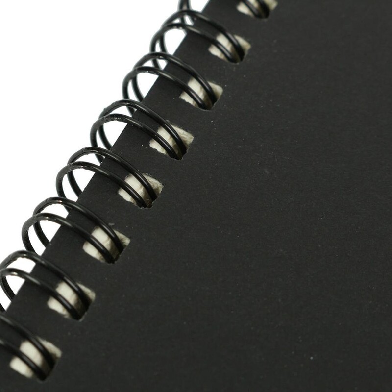 Caiet retro Kraft Legare în spirală Blank Graffiti Caiet de schițe Caiet de absolvire Jurnal de cadou