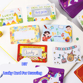 Poklon bonovi Kartice za struganje s naljepnicom za struganje za učionice malih poduzeća Motivacijske kartice za struganje za Stud