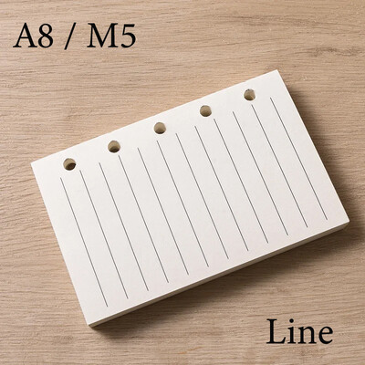 Fromthenon A8 M5 Кожен тефтер с отделни листове Мини джобни бележници с свободни листове Планер за дневници Офис канцеларски материали