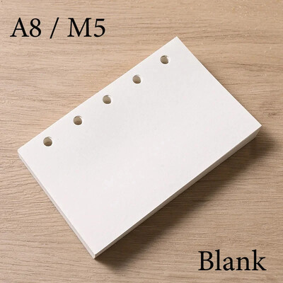 Fromthenon A8 M5 Кожен тефтер с отделни листове Мини джобни бележници с свободни листове Планер за дневници Офис канцеларски материали