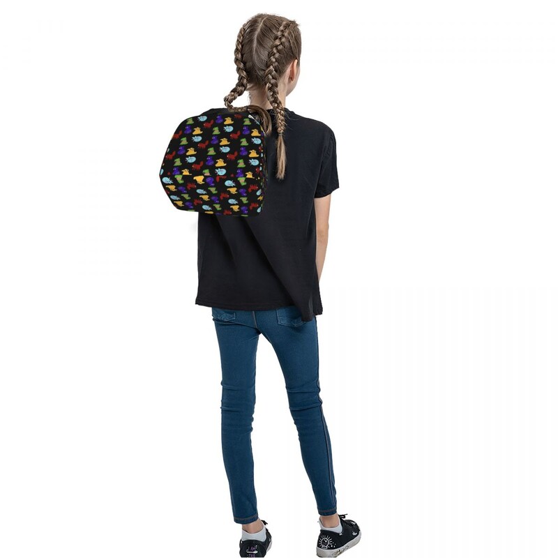 Rain World Downpour Downpour Slugcats Saci de prânz Bento Box Lunch Tote Saci de picnic rezistente la scurgeri Geantă termică Cooler pentru femeie, copii, școală