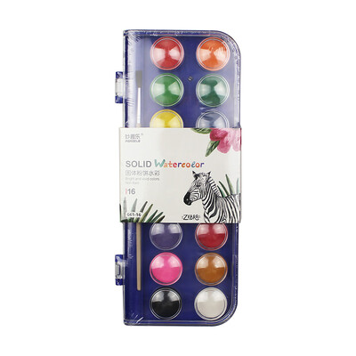 MOKEELO tahke akvarellvärv vesipulberpigment koolitarbed kaasaskantav guaššvärvide komplekt 16.12.28.36 Värvid Joonista Kunst 661