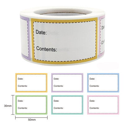 1 rolă autocolant detașabil pentru depozitarea alimentelor congelate autocolant din hârtie Articolul Data Descriere Etichete pentru frigider Etichete pentru depozitare acasă
