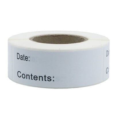 1 rolă autocolant detașabil pentru depozitarea alimentelor congelate autocolant din hârtie Articolul Data Descriere Etichete pentru frigider Etichete pentru depozitare acasă