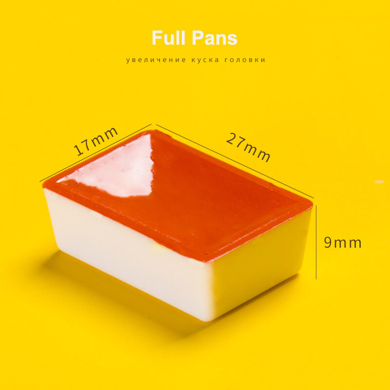 White Nights Sonnet Artists Watercolors Paint Set 16/24 Bright and Vivid Colors Full Pans 2,5 ml σε χαρτοκιβώτιο Made in Russia