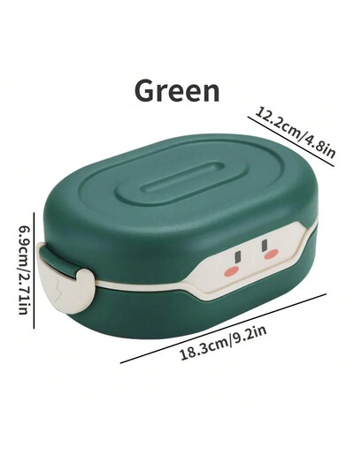 Bento lõunakarp lastele Lekkekindel kaasaskantav mitme kambriga toidukonteiner koolipikniku reiside lõunakasti jaoks