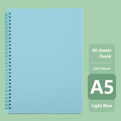 Caiet A5 Morandi spirală Jurnal Caiet Grid Hârtie Planificator zilnic săptămânal Agenda Blocnotes Rechizite de birou pentru școală Papetarie