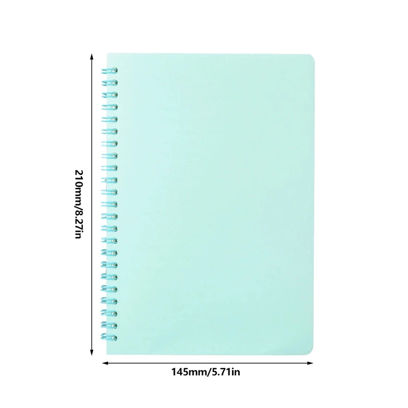 Caiet A5 Morandi spirală Jurnal Caiet Grid Hârtie Planificator zilnic săptămânal Agenda Blocnotes Rechizite de birou pentru școală Papetarie