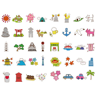 1 PCS Kawaii Flower Love Bicycle Aesthetic Book Journal Stickers Scrapbooking Канцеларски материали Дневник Етикет Офис Училищни пособия