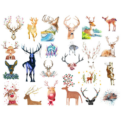 1 PCS Kawaii Flower Love Bicycle Aesthetic Book Journal Stickers Scrapbooking Канцеларски материали Дневник Етикет Офис Училищни пособия