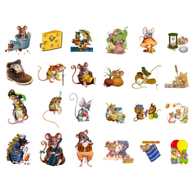 1 PCS Kawaii Flower Love Bicycle Aesthetic Book Journal Stickers Scrapbooking Канцеларски материали Дневник Етикет Офис Училищни пособия