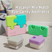 Melii puslekonteiner puuvilja-lõunakarp piknikukarp puuviljade hoidmiseks suupisted kaasaskantavad eemaldatavad imikud, lapsed organiseerimiseks eraldatud