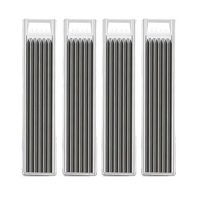 Μηχανικό μολύβι 2,8 χιλιοστών συμπαγές ξυλουργείο με ξύστρα για ξυλουργικές κατασκευές Προμήθειες γραφικής ύλης μολύβι ξυλουργού με μακριά κεφαλή