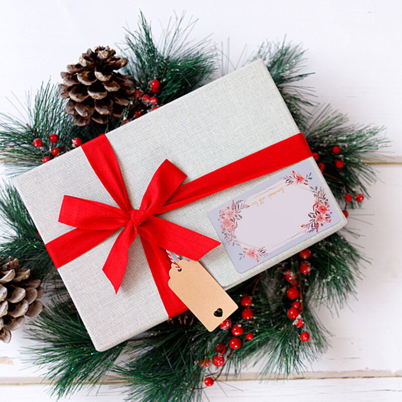 Lillenimesildid 3*5 cm tühjad kirjutatavad sildikleebised isetehtud kinginimesilt köögi jaoks isetehtud moosipakendite dekoratiivtarvikud