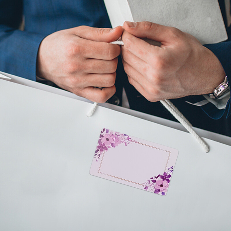 Lillenimesildid 3*5 cm tühjad kirjutatavad sildikleebised isetehtud kinginimesilt köögi jaoks isetehtud moosipakendite dekoratiivtarvikud