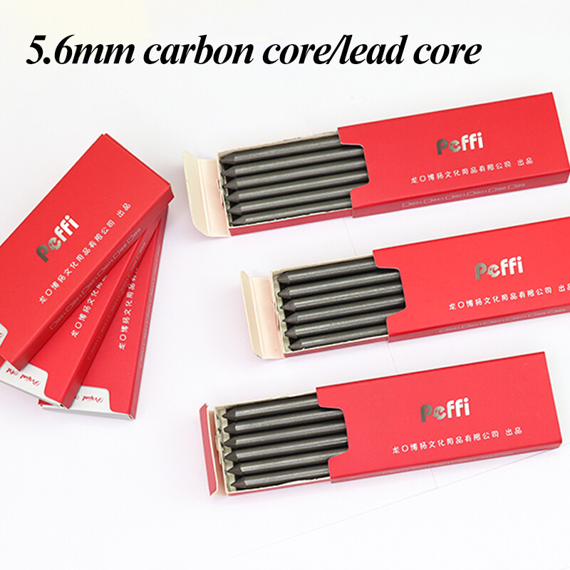 Creioane mecanice automate de 5,6 mm și creion cărbune din grafit Mine Moale Mediu Dur HB 2B 4B 6B 8B 14B Desen schiță Miez de plumb