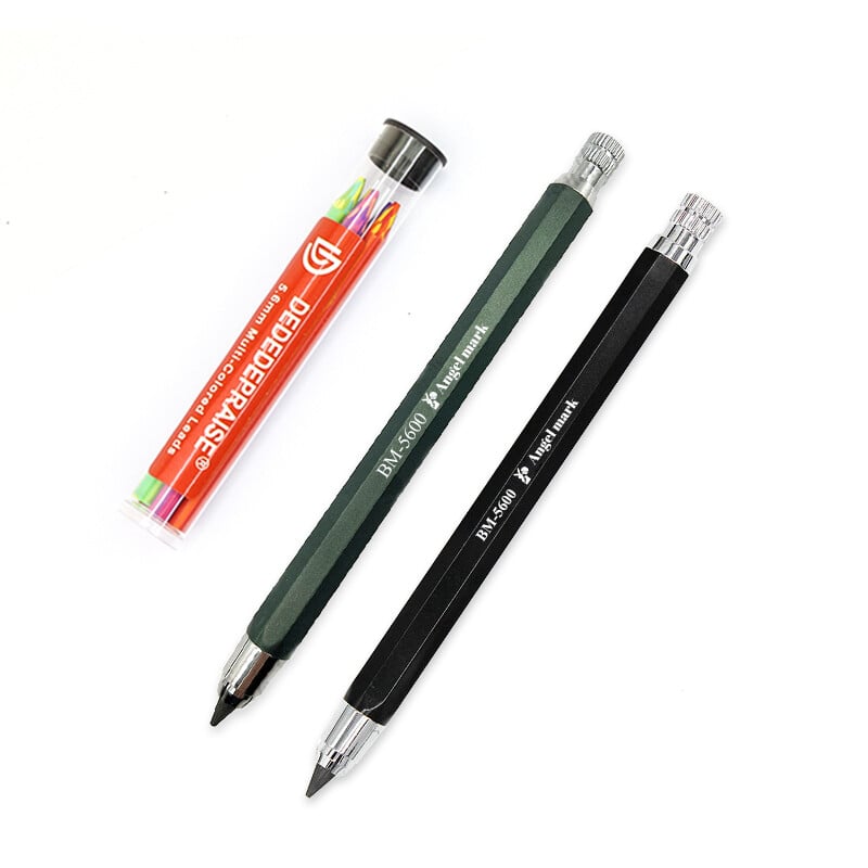 Creioane mecanice automate de 5,6 mm și creion cărbune din grafit Mine Moale Mediu Dur HB 2B 4B 6B 8B 14B Desen schiță Miez de plumb