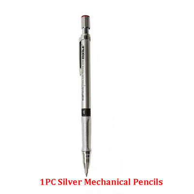 2.0MM комплект механични моливи 2B автоматични моливи Lápices с цветно/черно оловно ядро за художествени скици Писане на ръкоделие