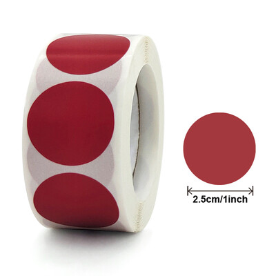 500 tk ümmargune südamega tühi käsitsi valmistatud kleebis 1-tolline järvesinine roosa paberikleebised kirjatarvete kleebised peokingituste kaunistuste sildid