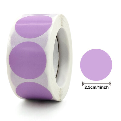 500 tk ümmargune südamega tühi käsitsi valmistatud kleebis 1-tolline järvesinine roosa paberikleebised kirjatarvete kleebised peokingituste kaunistuste sildid