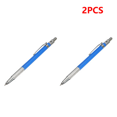 Set de creioane mecanice, 2,0 mm, complet din metal, desen, pictură, creion automat cu mine, rechizite de birou, rechizite de artă pentru scris
