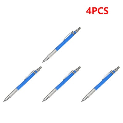 Set de creioane mecanice, 2,0 mm, complet din metal, desen, pictură, creion automat cu mine, rechizite de birou, rechizite de artă pentru scris
