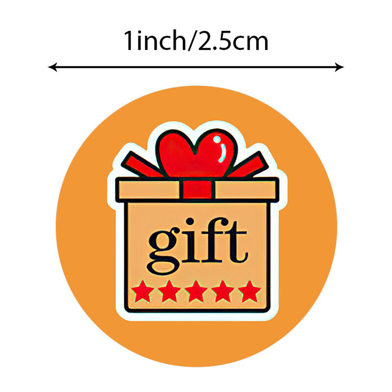100-500 vnt. Dovanų lipdukų pasitenkinimas penkių žvaigždučių pagyrimų dovanų dėžutės pakuotės dovanos sandarinimo lipduko etiketė