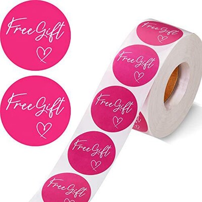 100-500 de bucăți 1 inch cadou gratuit sigilare autocolante mulțumiri design scrapbooking festival decorațiuni pentru petreceri etichete coacere afaceri