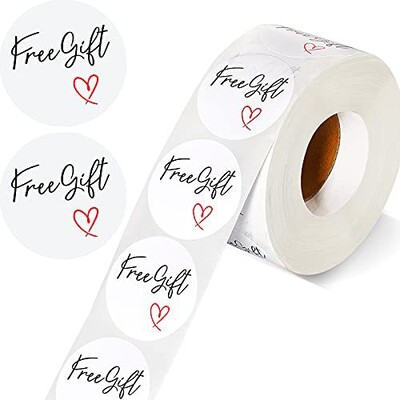 100-500 de bucăți 1 inch cadou gratuit sigilare autocolante mulțumiri design scrapbooking festival decorațiuni pentru petreceri etichete coacere afaceri