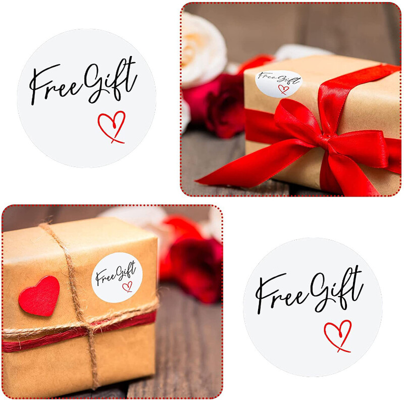 100-500 de bucăți 1 inch cadou gratuit sigilare autocolante mulțumiri design scrapbooking festival decorațiuni pentru petreceri etichete coacere afaceri