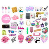 1 ks roztomilých štítkov v štýle Vaporwave, predrezaných, roztomilých, estetických, knižných, denníkových, nálepiek, scrapbookingových, písacích potrieb, kancelárskeho výtvarného vybavenia.