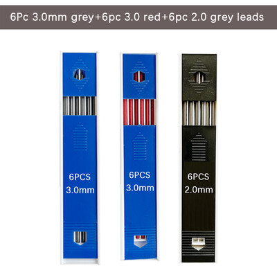 Creioane mecanice din oțel inoxidabil de 3,0 mm 2,0 mm Metal Artă Schiță Pictură Desen Creioane automate cu creioane de scris cu plumb 2B