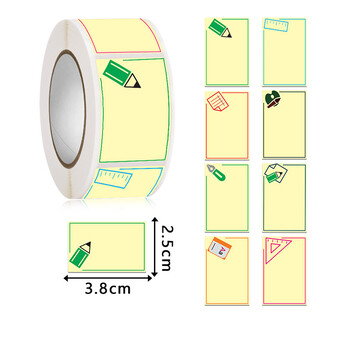 250 τεμ/ρολό Ετικέτες ονόματος κινουμένων σχεδίων Αυτοκόλλητα για χειρόγραφα παιδικά ονόματα Όνομα σχολικής τάξης Ετικέτα Ετικέτες κουζίνας Αυτοκόλλητα