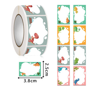 250 buc/rolă etichete cu nume de desene animate autocolante pentru scrisul de mână nume pentru copii etichetă cu numele clasei de școală etichete pentru alimente pentru bucătărie.