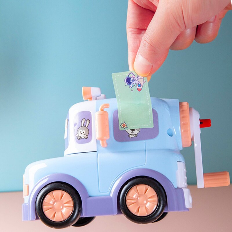 280 buc Autocolante cu nume de desene animate Etichete cu nume autoadezive impermeabile Etichete de papetărie școlare pentru copii Etichete cu modele de animale Etichete personale