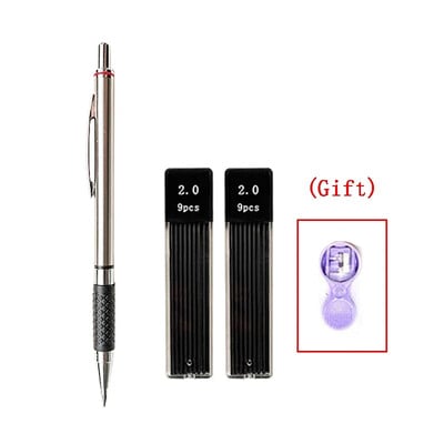 Set de creioane mecanice de 2,0 mm 2B creioane automate pentru elevi rezerve de culoare/plumb negru Schiță de artă Rechizite școlare Papetărie Kawaii