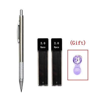 Set de creioane mecanice de 2,0 mm 2B creioane automate pentru elevi rezerve de culoare/plumb negru Schiță de artă Rechizite școlare Papetărie Kawaii