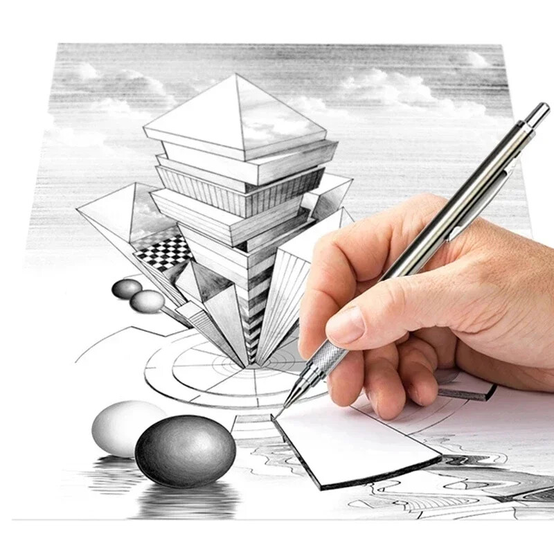 Set de creioane mecanice de 2,0 mm 2B creioane automate pentru elevi rezerve de culoare/plumb negru Schiță de artă Rechizite școlare Papetărie Kawaii