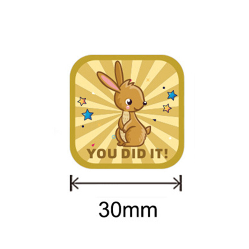 50-300 tk Preemiakleebised Multifilmi Loomade suletud pakendid Kaunistusmärgised Kleebised Kooliõpetajate Laste kirjatarvete kleebis