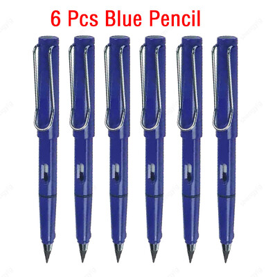 6 buc. Creion nelimitat Eternal nou, fără cerneală, creion fontonic pentru scris, artă, schiță, pictură, cadouri pentru copii, papetărie kawaii