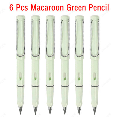 6 buc. Creion nelimitat Eternal nou, fără cerneală, creion fontonic pentru scris, artă, schiță, pictură, cadouri pentru copii, papetărie kawaii