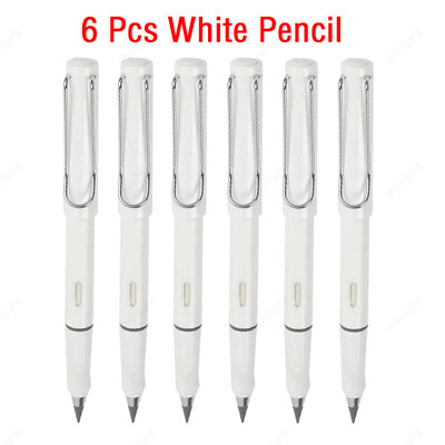 6 buc. Creion nelimitat Eternal nou, fără cerneală, creion fontonic pentru scris, artă, schiță, pictură, cadouri pentru copii, papetărie kawaii
