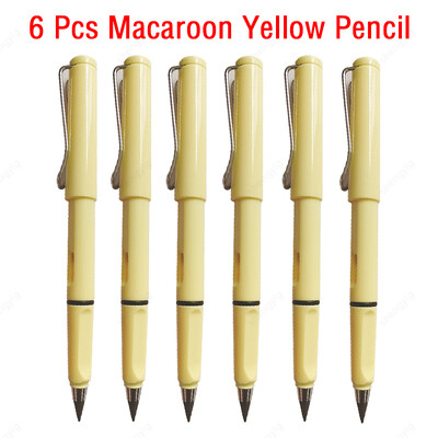 6 buc. Creion nelimitat Eternal nou, fără cerneală, creion fontonic pentru scris, artă, schiță, pictură, cadouri pentru copii, papetărie kawaii